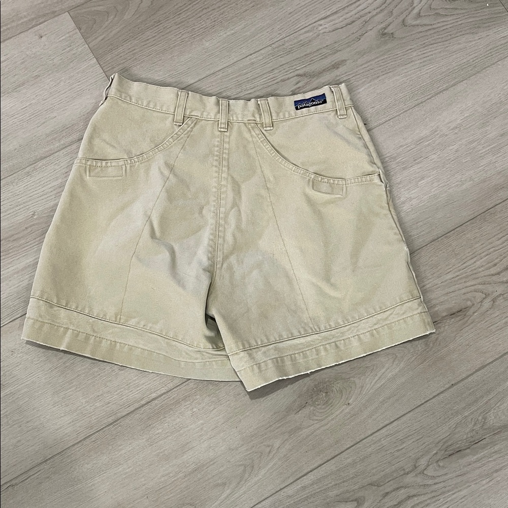Patagonia vintageBeige Men's Flat-Front Shorts